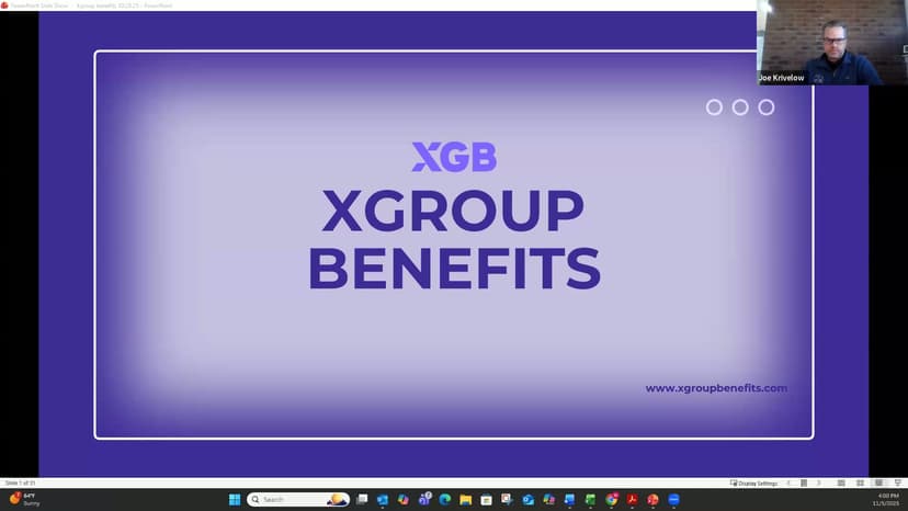 X Benefit Group Overview thumbnail